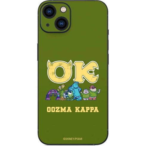 Disney Monsters University Oozma Kappa iPhone 14 Plus Skin